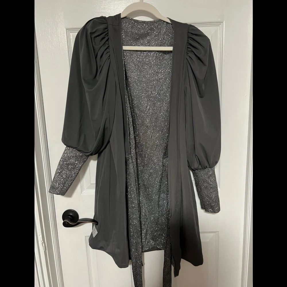 Rhode Frankie Embellished Wrap Dress